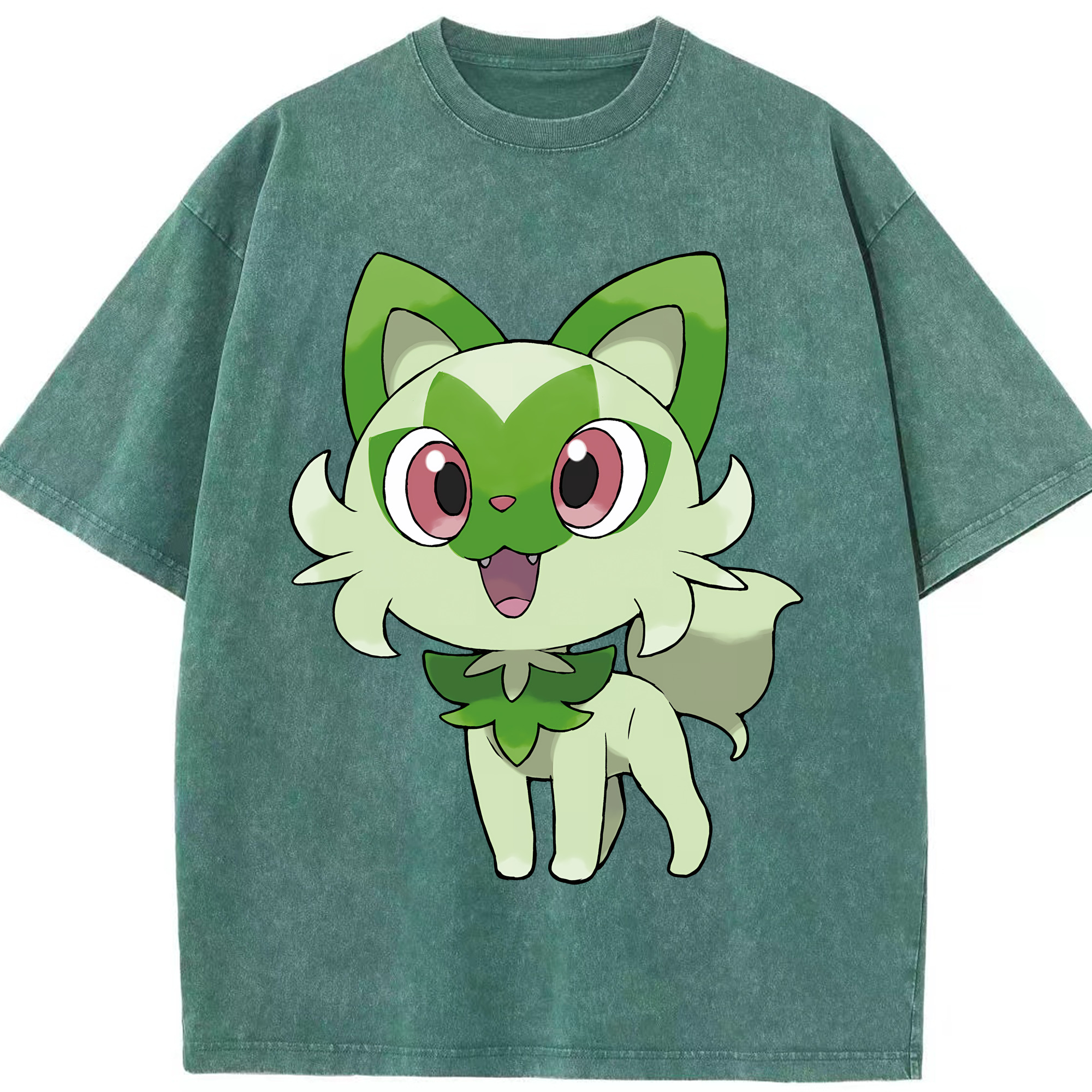 （画像用） ポケットモンスター Pokémon 綿100% ヴィンテージ風 半袖Tシャツ（フロントプリント）
